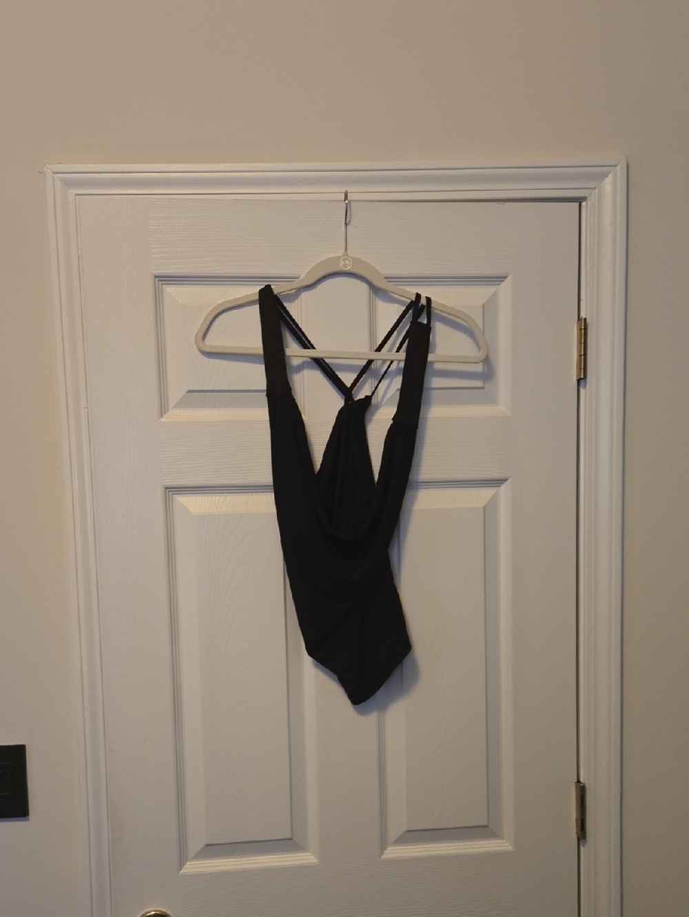 Arden B Black Strappy One-Piece